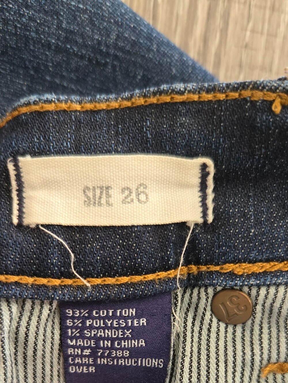 Madewell Women’s Skinny Jeans Size 26 Dark Wash High Rise Denim - Picture 7 of 9